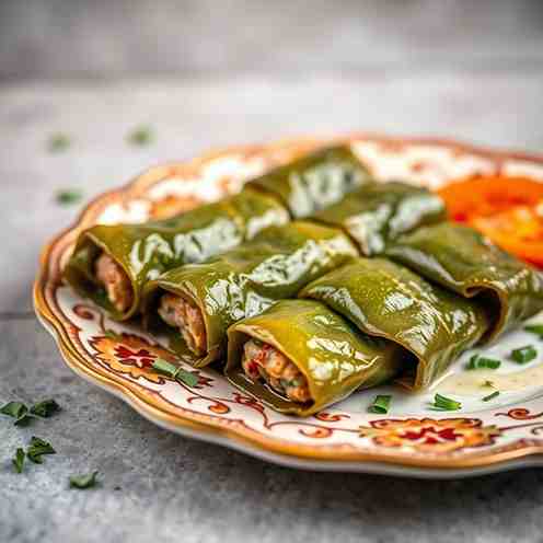 Stuffed Grape Leaves Greek Recipe | Make Koupepia